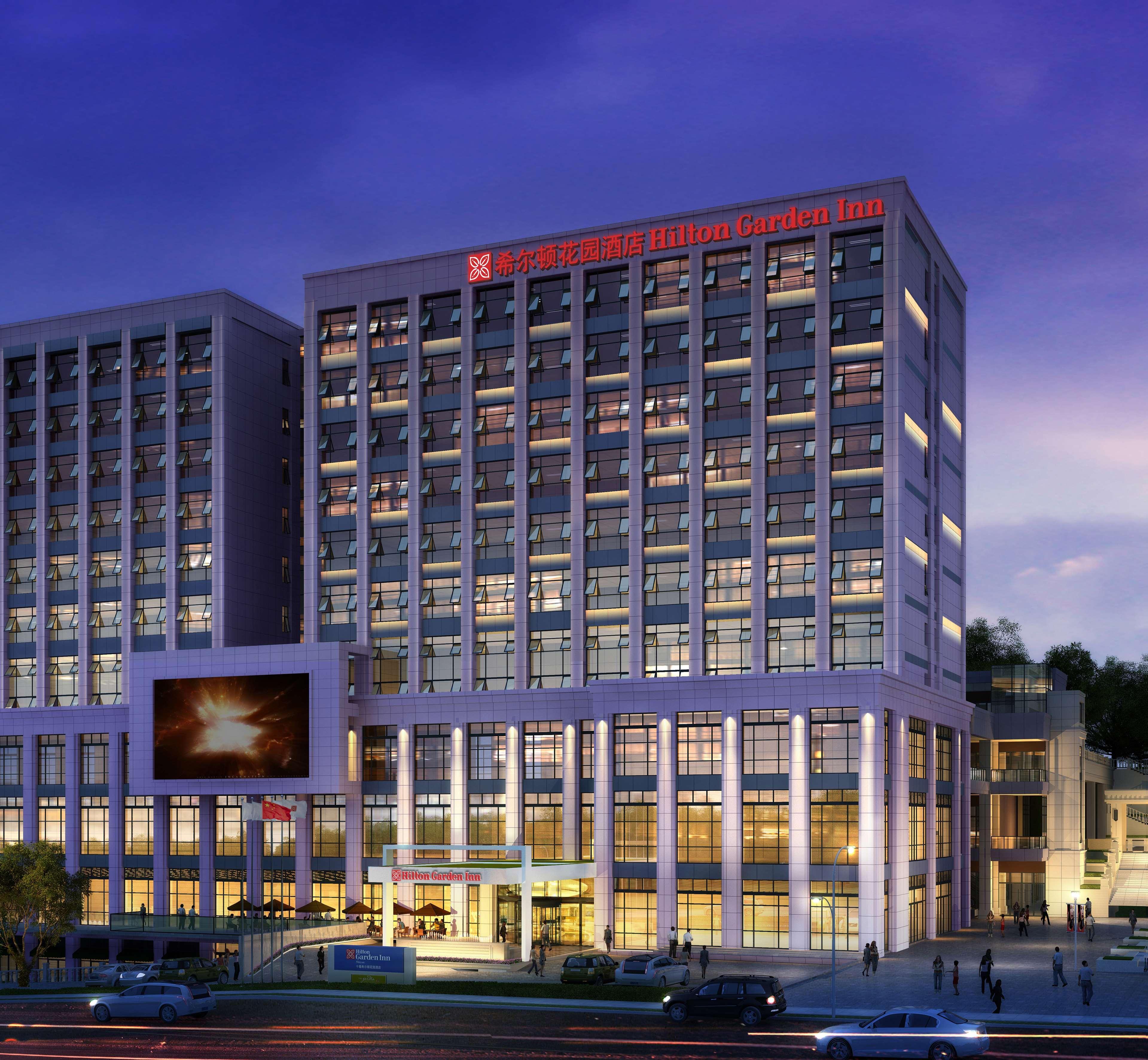 Hilton Garden Inn Shiyan Exteriér fotografie